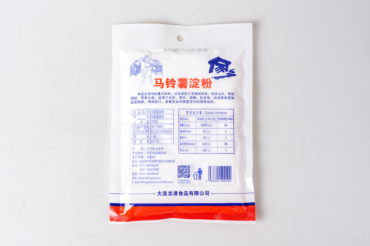 馬鈴薯澱粉（一級） | 200g