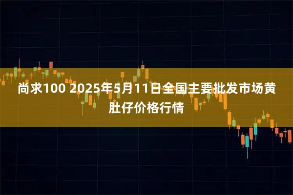 尚求100 2025年5月11日全国主要批发市场黄肚仔价格行情