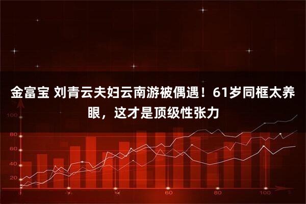 金富宝 刘青云夫妇云南游被偶遇！61岁同框太养眼，这才是顶级性张力